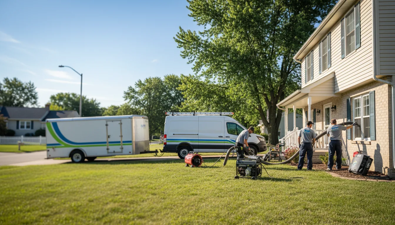 Flooded Basement Restoration And Cleanup With Repair in Bishopville, MD near me